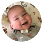 a happy baby