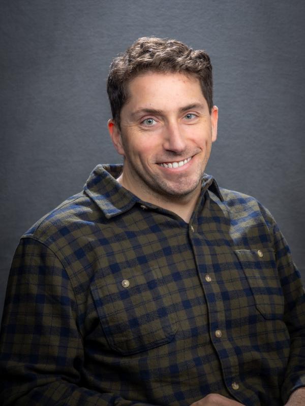 a man smiling